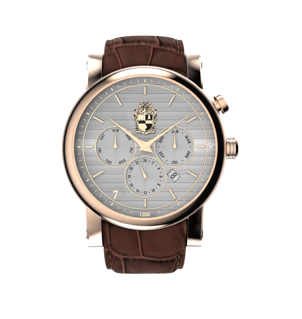 1906 Rosegold – White – Stranger Watches